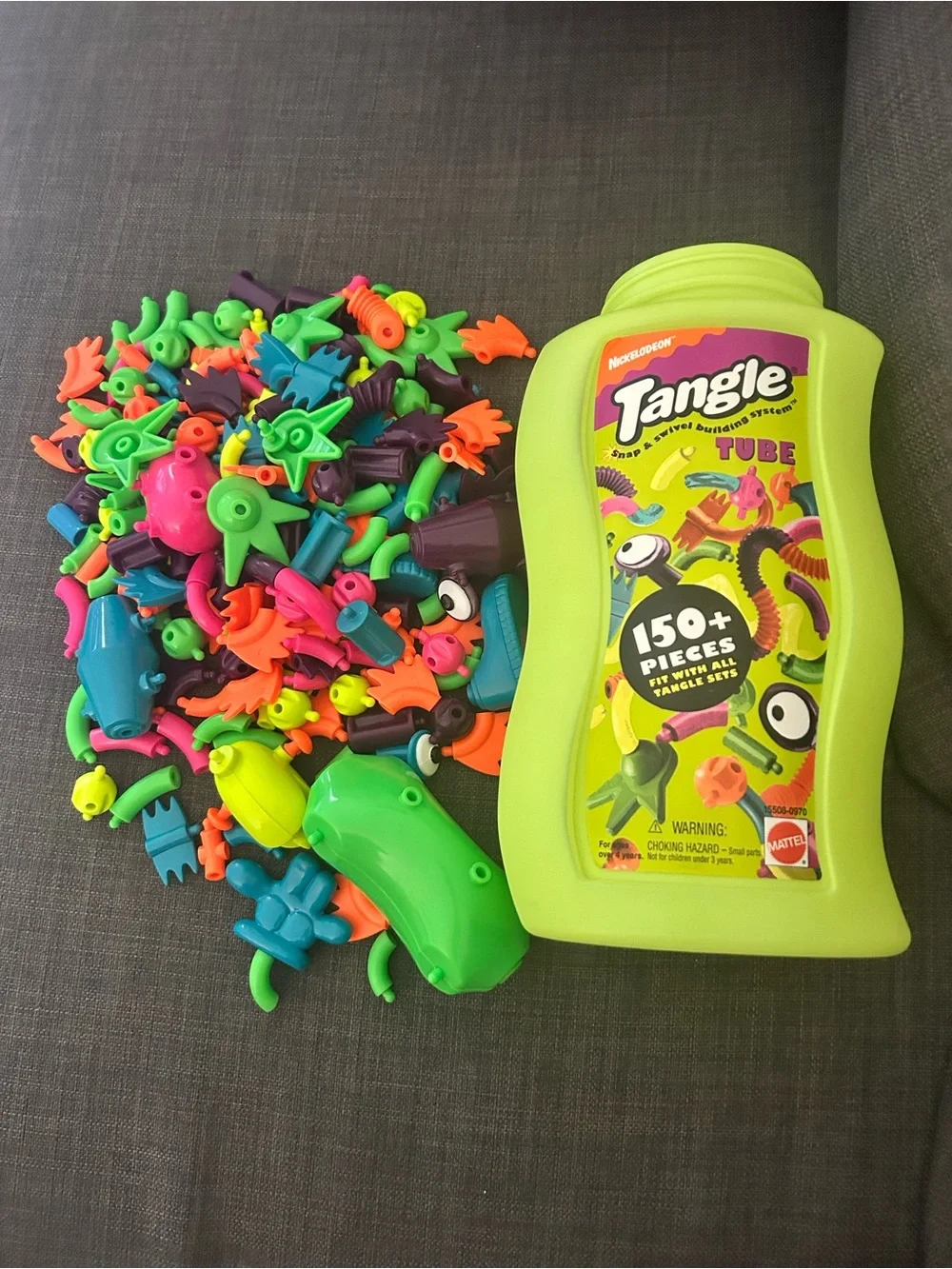 Nickelodeon Tangle Tube BuildNickelodeon Tangle Tube Building System 150+ Pieces